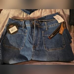 NWT one 5 one Women's Blue Flare Jeans